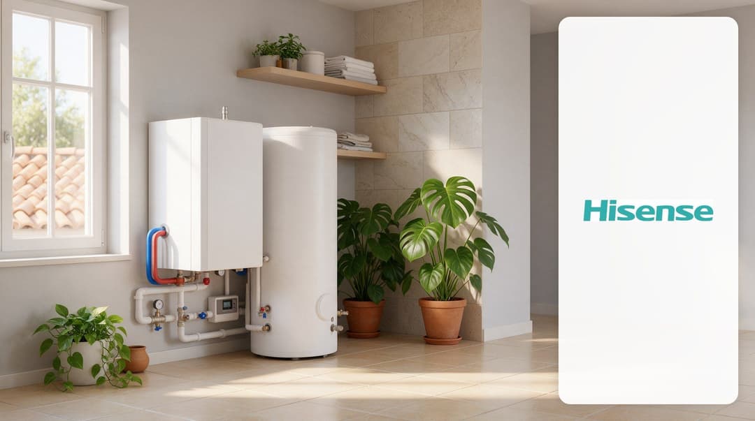 Aerotermia monobloc o bibloc Hisense: ¿cuál te conviene?